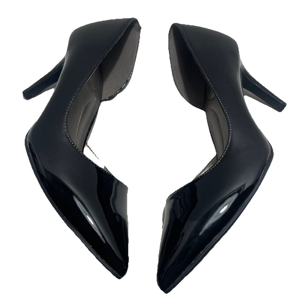 Bandolino Women's Black Patent Leather Pump Heels Formal Dress Heels, Sz 7M EUC - Picture 6 of 8